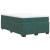 Pat box spring cu saltea, verde închis, 120x190 cm, catifea GartenMobel Dekor