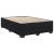 Pat box spring cu saltea, negru, 140x190 cm, catifea GartenMobel Dekor