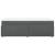 Pat box spring cu saltea, gri închis, 80x200 cm, textil GartenMobel Dekor