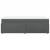Pat box spring cu saltea, gri închis, 90x190 cm, textil GartenMobel Dekor
