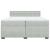 Pat box spring cu saltea, gri deschis, 200x200 cm, catifea GartenMobel Dekor
