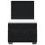 Pat box spring cu saltea, negru, 80x200 cm, catifea GartenMobel Dekor
