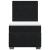Pat box spring cu saltea, negru, 80x200 cm, catifea GartenMobel Dekor