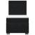 Pat box spring cu saltea, negru, 90x190 cm, catifea GartenMobel Dekor