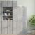Dulap de perete, gri beton, 30x42,5x40 cm, lemn prelucrat GartenMobel Dekor