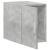 Dulap de perete, gri beton, 30x42,5x40 cm, lemn prelucrat GartenMobel Dekor
