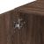 Dulap de perete, stejar maro, 30x42,5x40 cm, lemn prelucrat GartenMobel Dekor