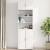 Dulap de perete, alb, 70x42,5x40 cm, lemn compozit GartenMobel Dekor