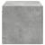 Dulap de perete, gri beton, 70x42,5x40 cm, lemn prelucrat GartenMobel Dekor