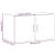 Dulap de perete, gri beton, 70x42,5x40 cm, lemn prelucrat GartenMobel Dekor