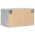 Dulap de perete, gri beton, 70x42,5x40 cm, lemn prelucrat GartenMobel Dekor