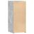 Dulap, gri beton, 40x42,5x93 cm, lemn prelucrat GartenMobel Dekor
