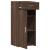 Dulap, stejar maro, 40x42,5x93 cm, lemn prelucrat GartenMobel Dekor