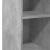 Dulap, gri beton, 30x41x93 cm, lemn prelucrat GartenMobel Dekor