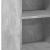 Dulap, gri beton, 45x41x93 cm, lemn prelucrat GartenMobel Dekor
