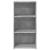 Dulap, gri beton, 45x41x93 cm, lemn prelucrat GartenMobel Dekor