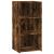 Dulap, stejar fumuriu, 45x41x93 cm, lemn prelucrat GartenMobel Dekor