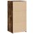 Dulap, stejar fumuriu, 45x41x93 cm, lemn prelucrat GartenMobel Dekor