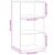 Dulap, sonoma gri, 50x41x93 cm, lemn prelucrat GartenMobel Dekor