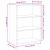 Dulap, alb, 70x41x93 cm, lemn prelucrat GartenMobel Dekor