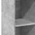 Dulap înalt, gri beton, 40x41x124 cm, lemn prelucrat GartenMobel Dekor
