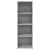 Dulap înalt, gri beton, 40x41x124 cm, lemn prelucrat GartenMobel Dekor