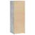 Dulap înalt, gri beton, 45x41x124 cm, lemn prelucrat GartenMobel Dekor