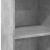 Dulap înalt, gri beton, 45x41x124 cm, lemn prelucrat GartenMobel Dekor