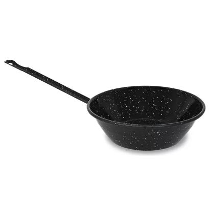 Tigaie pentru paella emailată cu mâner, 22 cm Handy KitchenServ