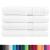 Prosoape de saună premium 4 buc alb 80x200cm 600gsm 100% bumbac GartenMobel Dekor