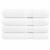 Prosoape de saună premium 4 buc alb 80x200cm 600gsm 100% bumbac GartenMobel Dekor