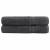 Prosoape premium 2 buc antracit 100x200cm 600gsm 100% bumbac GartenMobel Dekor