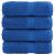 Prosoape premium 4 buc., albastru 30x30 cm, 600 gsm 100% bumbac GartenMobel Dekor