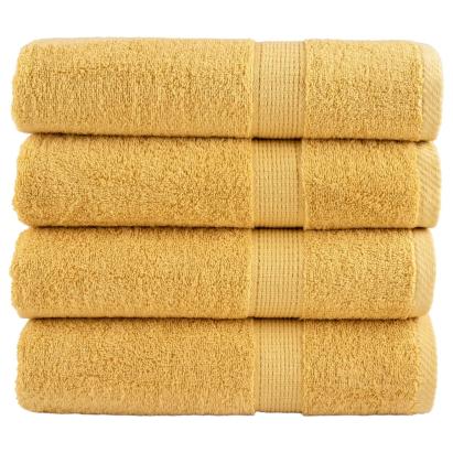 Prosoape de baie premium 4 buc 100x150cm 600gsm 100% bumbac GartenMobel Dekor