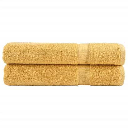 Prosoape de saună premium 2 buc 80x200cm 600gsm 100% bumbac GartenMobel Dekor