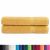 Prosoape premium 2 buc auriu 100x200cm 600gsm 100% bumbac GartenMobel Dekor