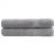 Prosoape premium 2 buc gri 100x200cm 600gsm 100% bumbac GartenMobel Dekor