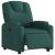 Fotoliu rabatabil electric, verde închis, material textil GartenMobel Dekor