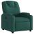 Fotoliu rabatabil electric, verde închis, material textil GartenMobel Dekor