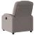 Fotoliu rabatabil electric, gri taupe, material textil GartenMobel Dekor