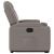Fotoliu electric rabatabil cu ridicare, gri taupe, textil GartenMobel Dekor