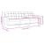 Set de canapele cu perne, 2 piese, gri deschis, catifea GartenMobel Dekor