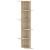 Raft colțar perete stejar sonoma 36,5x36,5x140cm lemn prelucrat GartenMobel Dekor