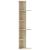 Raft colțar perete stejar sonoma 36,5x36,5x140cm lemn prelucrat GartenMobel Dekor