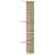 Raft colțar perete stejar sonoma 36,5x36,5x140cm lemn prelucrat GartenMobel Dekor