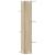 Raft colțar perete stejar sonoma 36,5x36,5x140cm lemn prelucrat GartenMobel Dekor