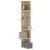 Raft colțar perete stejar sonoma 36,5x36,5x140cm lemn prelucrat GartenMobel Dekor