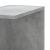 Raft colțar perete gri beton 36,5x36,5x140cm lemn prelucrat GartenMobel Dekor