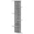 Raft colțar perete gri beton 36,5x36,5x140cm lemn prelucrat GartenMobel Dekor