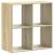 Bibliotecă, stejar sonoma, 68,5x32x68,5 cm, lemn prelucrat GartenMobel Dekor